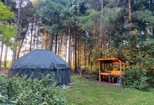 single yurt