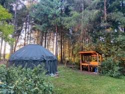 single yurt